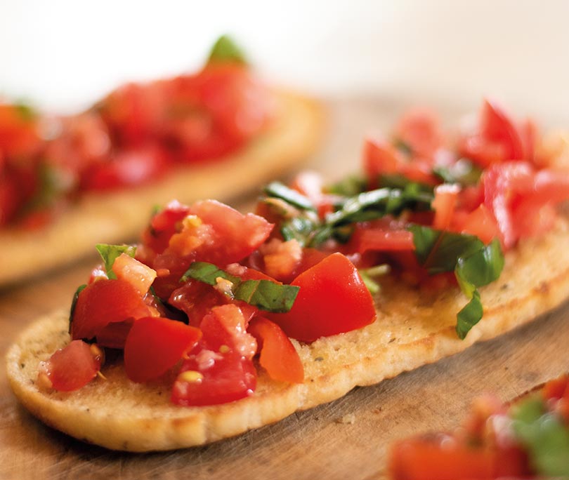 Italiaanse bruschetta