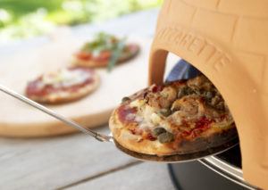 Pizzarette bodems net in pizzarette bereid