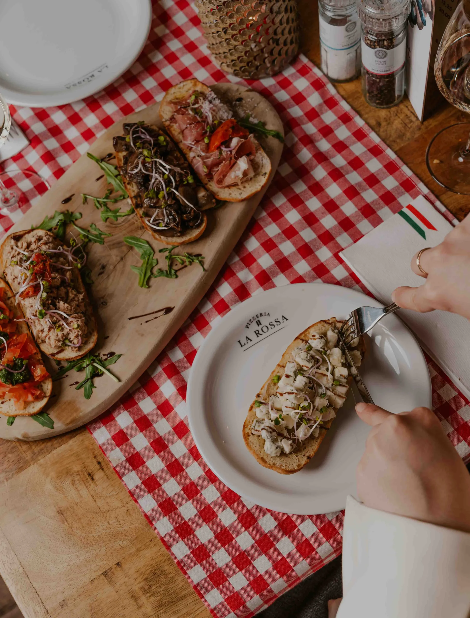 Italiaanse Bruschetta van Via Farina